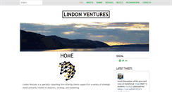 Desktop Screenshot of lindonventures.com