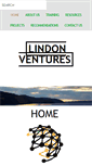 Mobile Screenshot of lindonventures.com